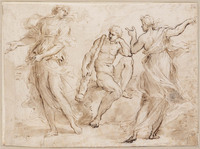 K IX 061
<br/>
De keuze van Hercules
<br/>
<em>Algardi, Alessandro (1598-1654)</em>
